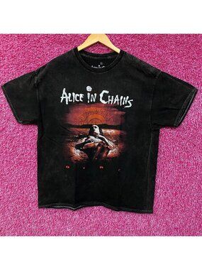 Alice In Chains "Dirt" Album Cover Graphic T-Shirt Large